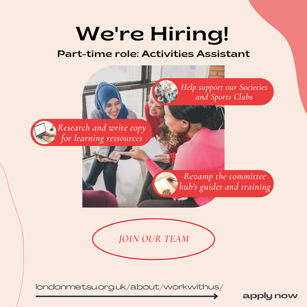 Activities Assistant Poster