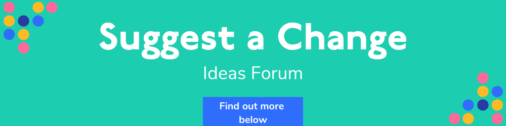 Website Banner: Suggest a change